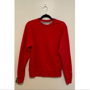 Champion Red Sweatshirt